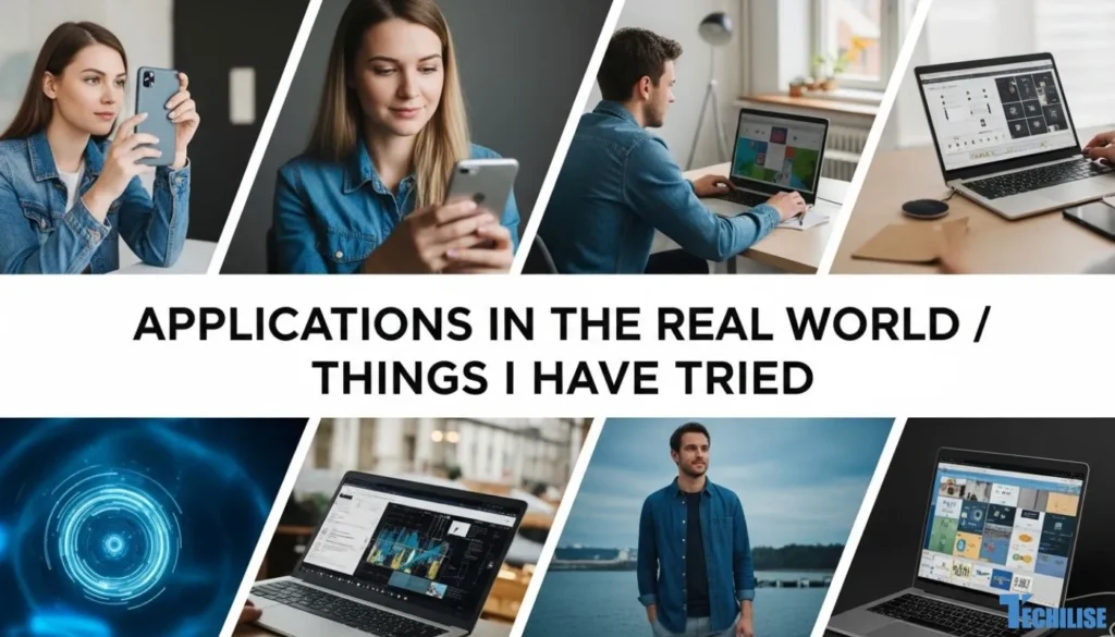 Applications in the Real World / Things I Have Tried