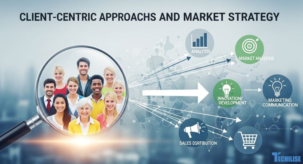 Client-Centric Approach and Market Strategy
