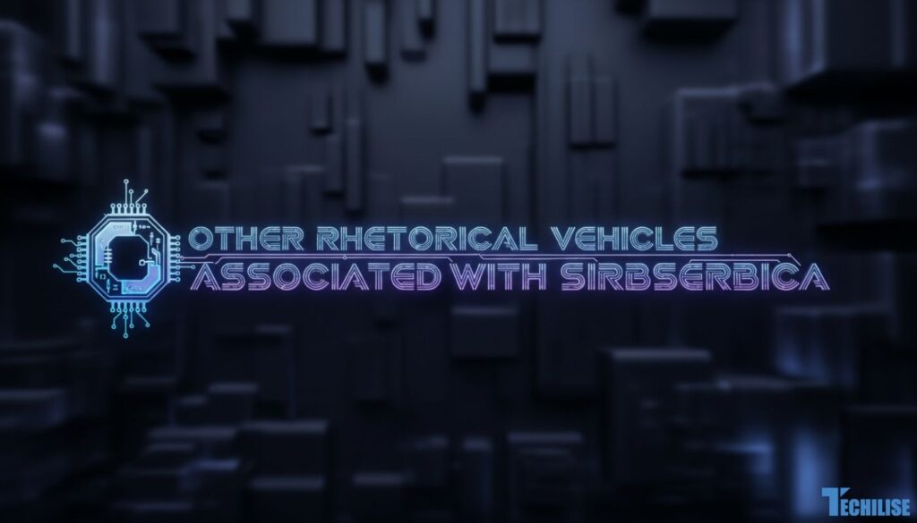 Other Rhetorical Vehicles Associated with Sirbserbica