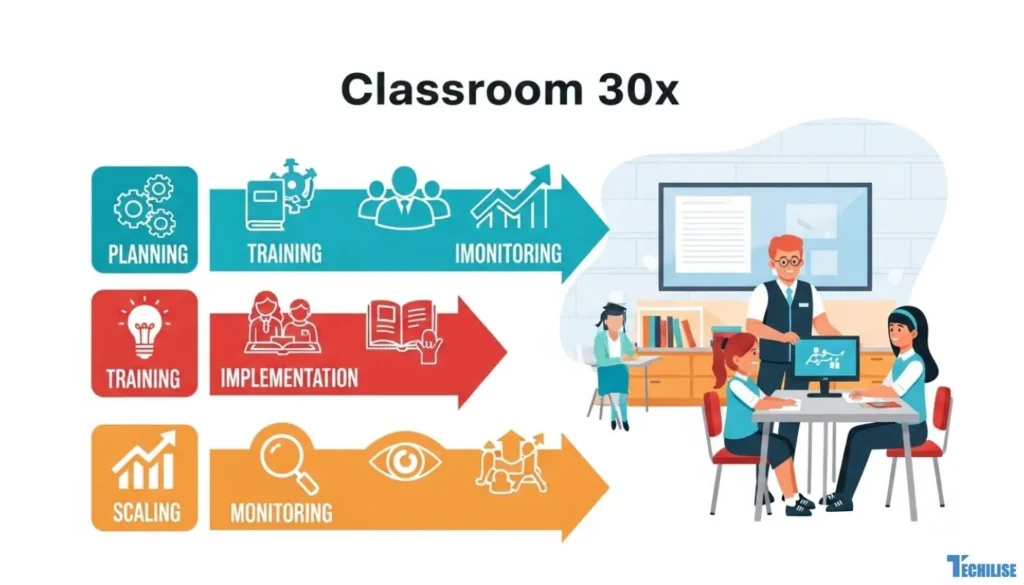 Process: How to Implement Classroom 30x in Your School
